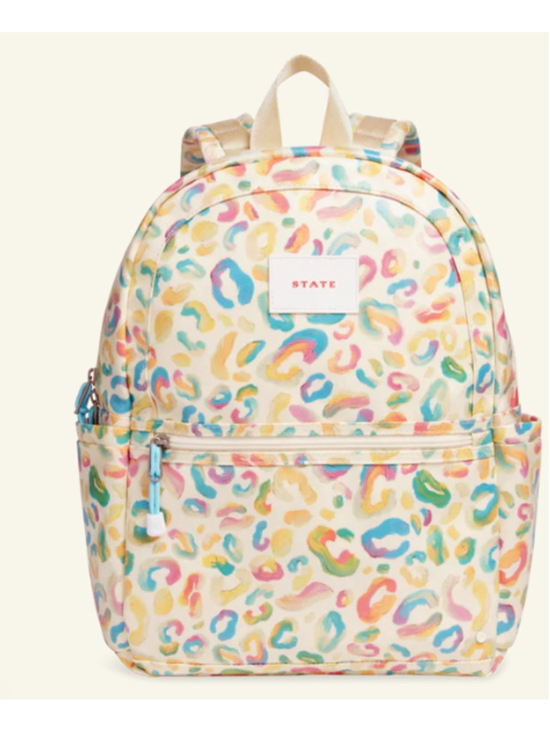STATE Handbags - STATE Bags Kane Kids Travel Painterly Animal Backpack Painterly Leopard
